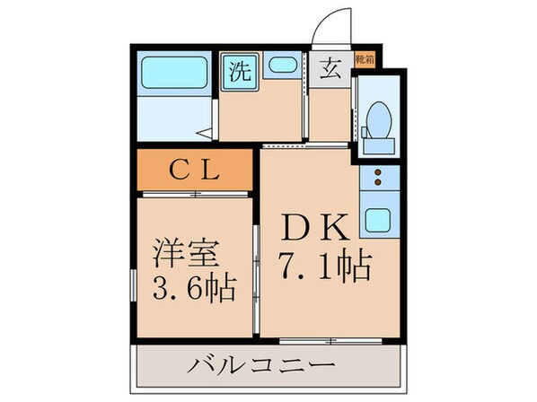 ｓｔ．Ｒｅｓｉｄｅｎｃｅ深草の物件間取画像